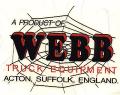 Webb Truck Equipment - Acton Place Acton Suffolk England CO10 0BB
+44(0)1787377236